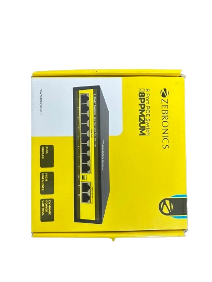 8 CHANNEL POE SWITCH